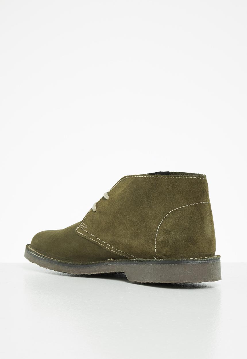 Grasshoppers - Tracker buck suede boot - khaki