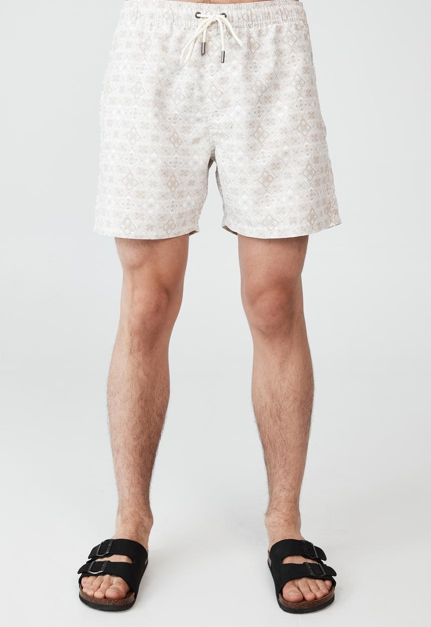 Cotton On - Kahuna short - off white 
