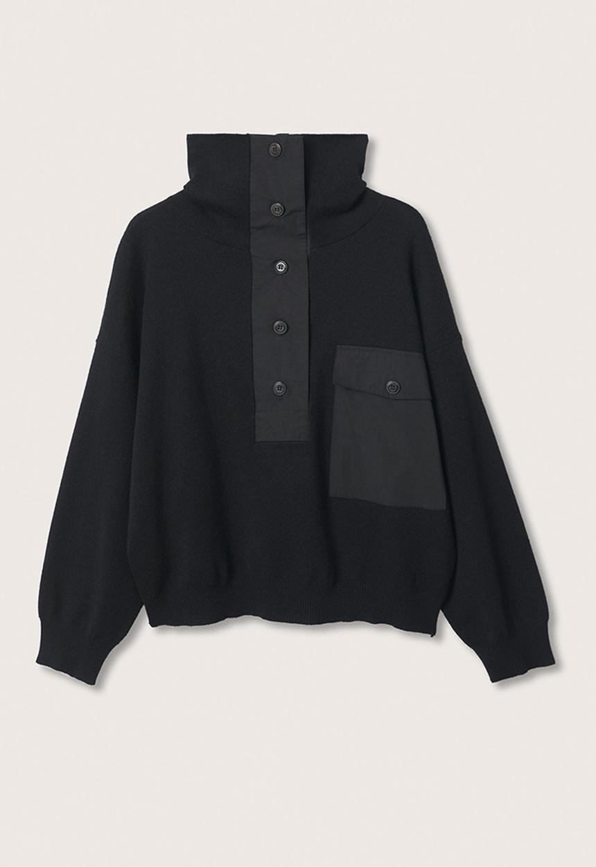 MANGO - Sweater tom - black