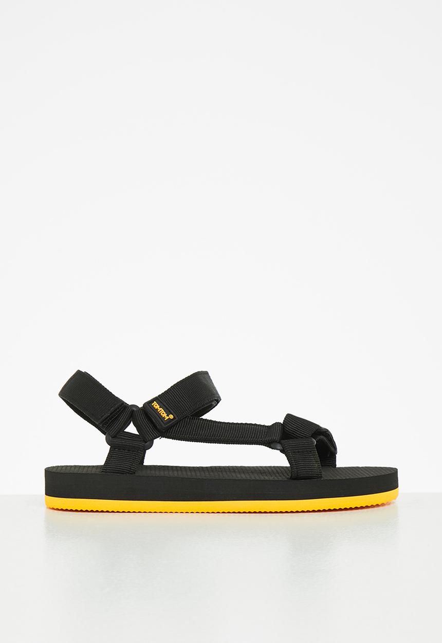 Tom Tom - Boys ttk dream 4 sandal - black & mustard