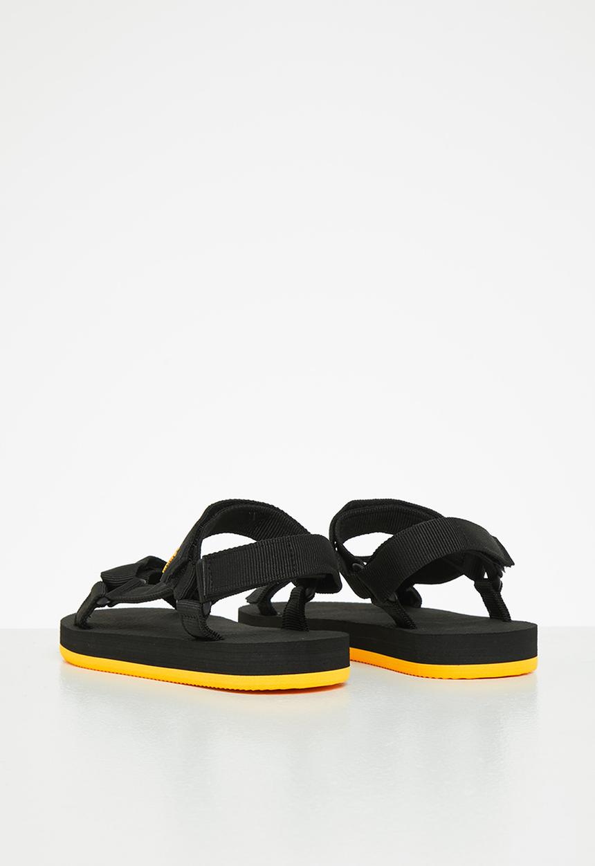 Tom Tom - Boys ttk dream 4 sandal - black & mustard