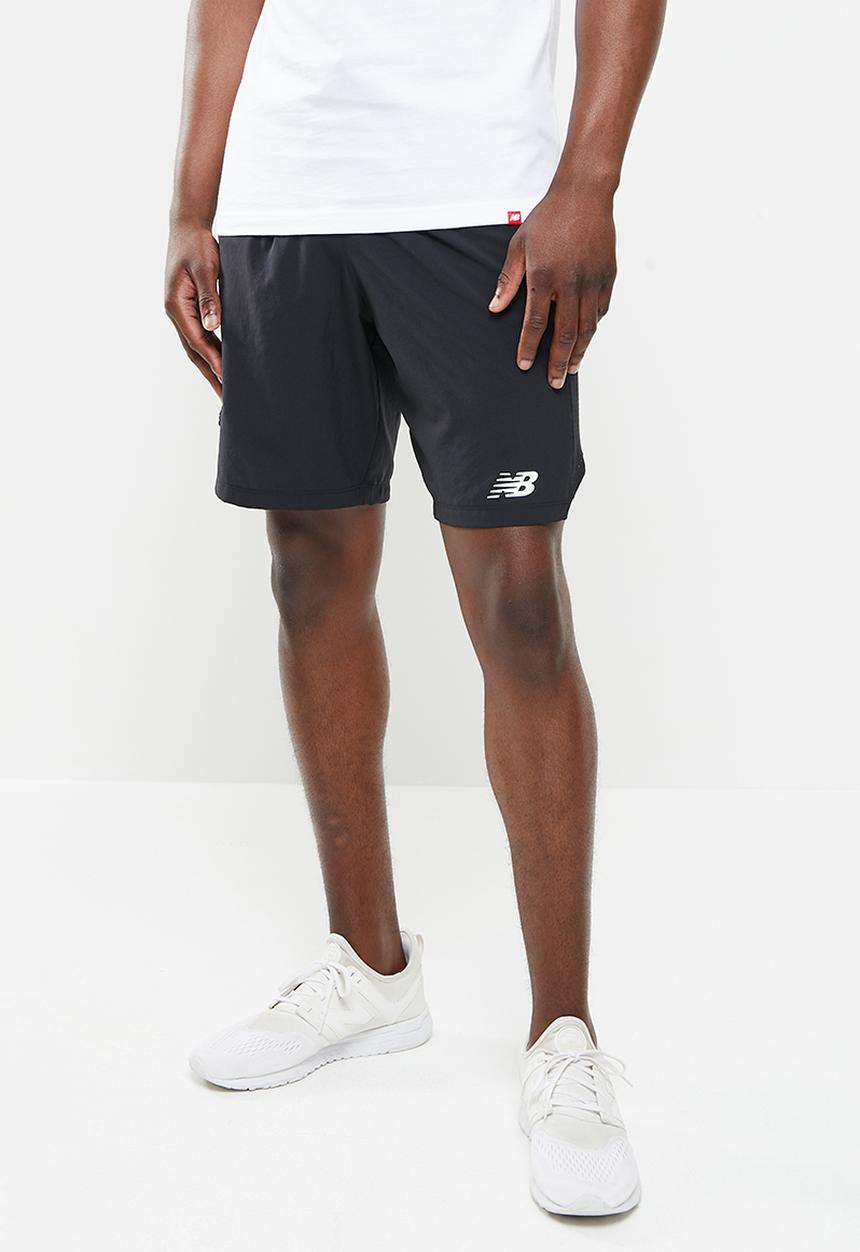 New Balance  - Tenacity 9in short print - black