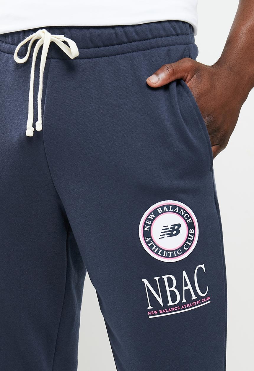 New Balance  - Nb essentials athletic club fleece pant - eclipse
