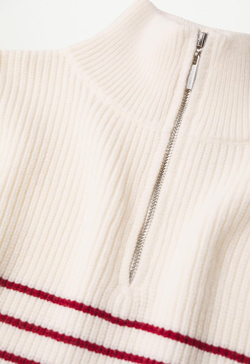 MANGO - Sweater rizonr - red