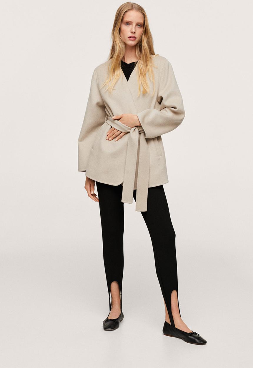 MANGO - Jacket forget - light beige