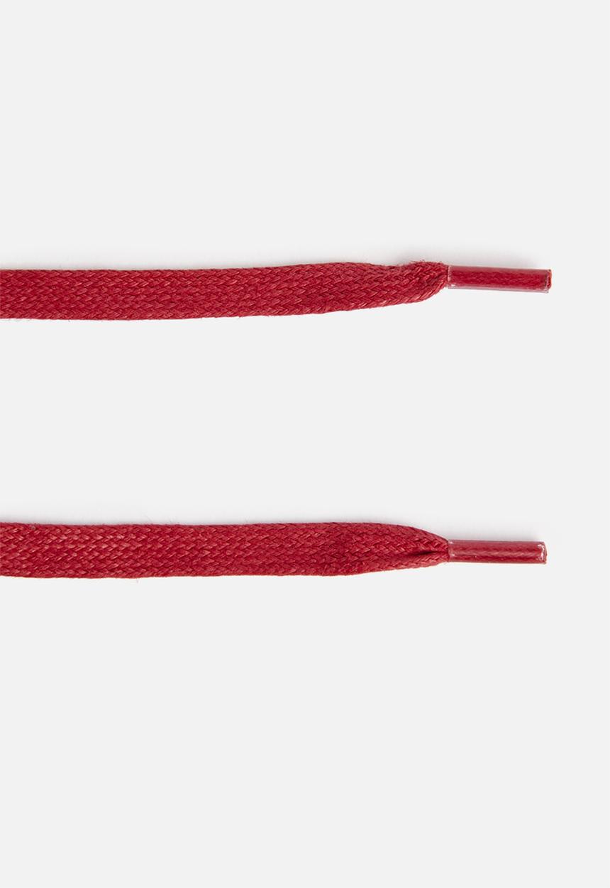 Binder - Waxed shoe laces 80cm - red
