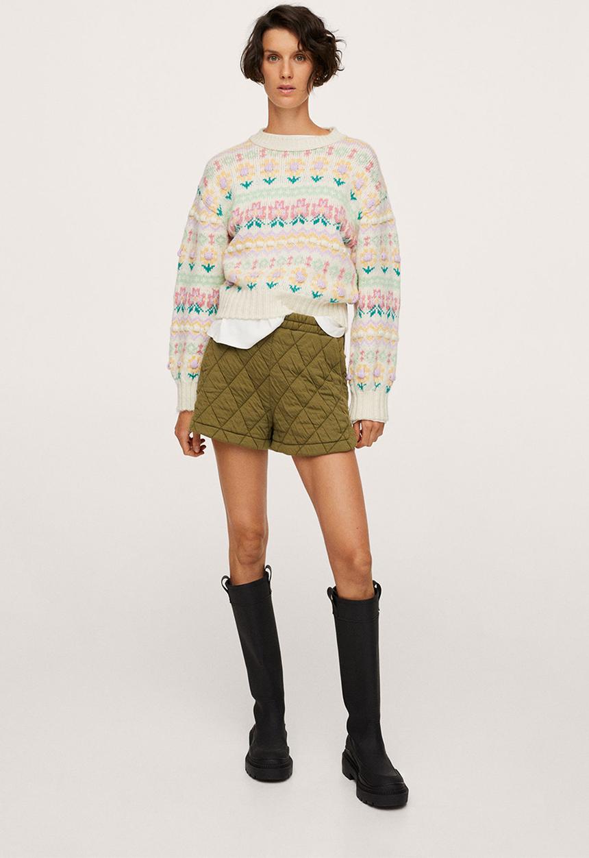 MANGO - Sweater golosina - light beige