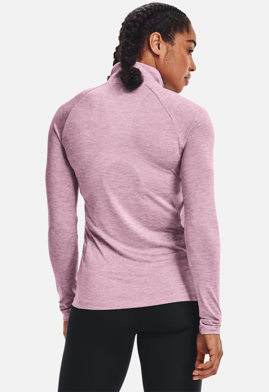 Under Armour - Tech 1/2 zip twist - pink