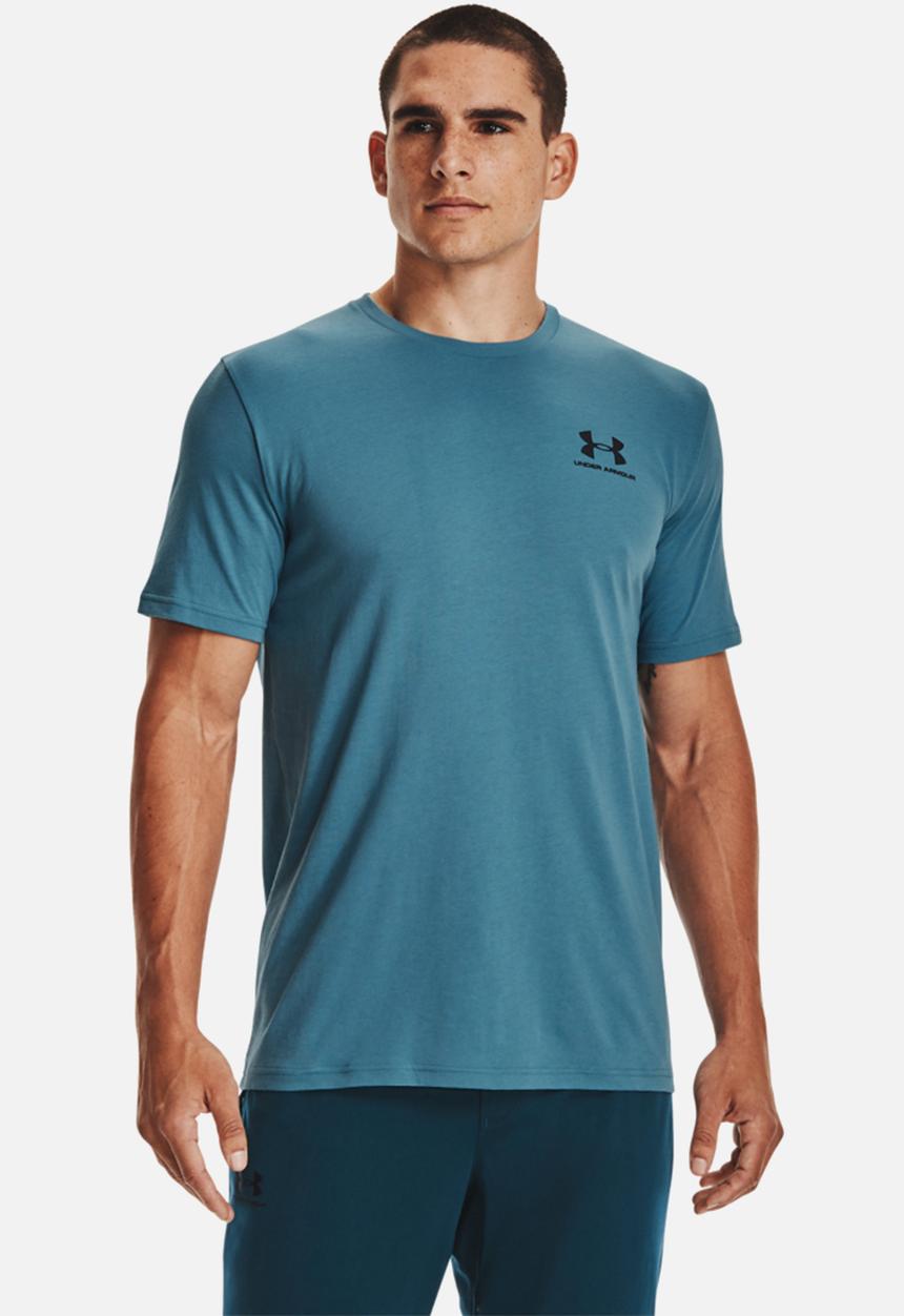 Under Armour - UA Sportstyle Left Chest SS T-shirt - blue 