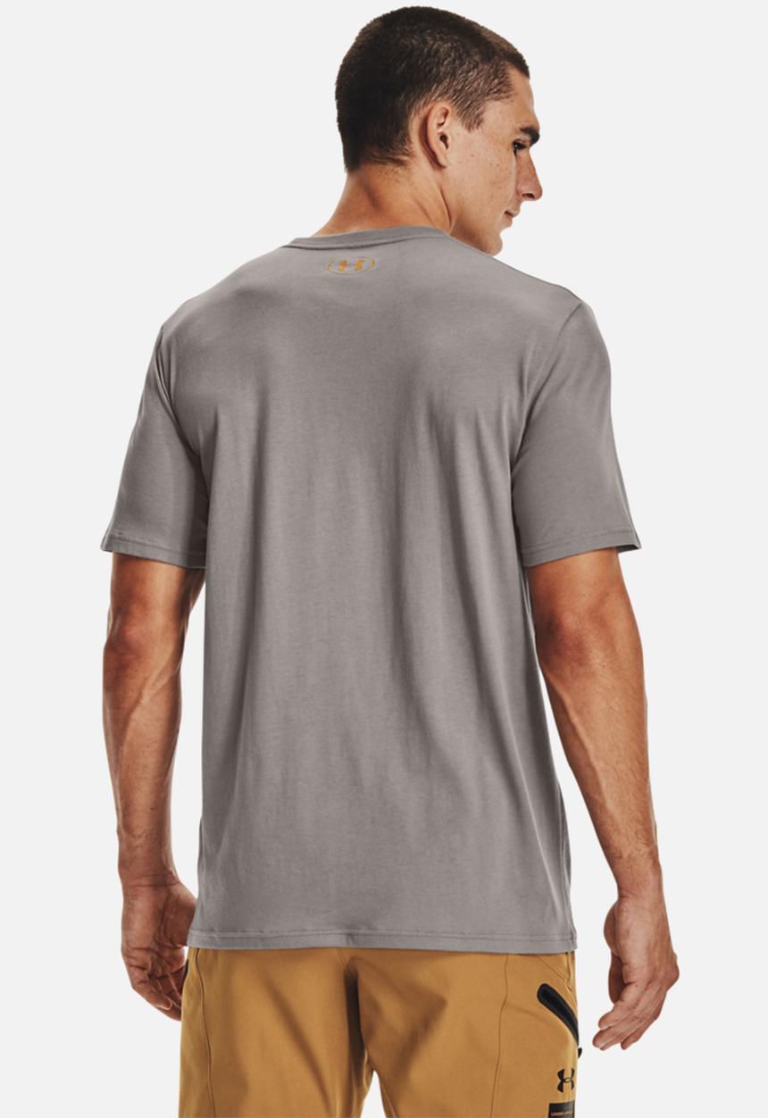 Under Armour - Ua team issue wordmark short sleeve - dark grey