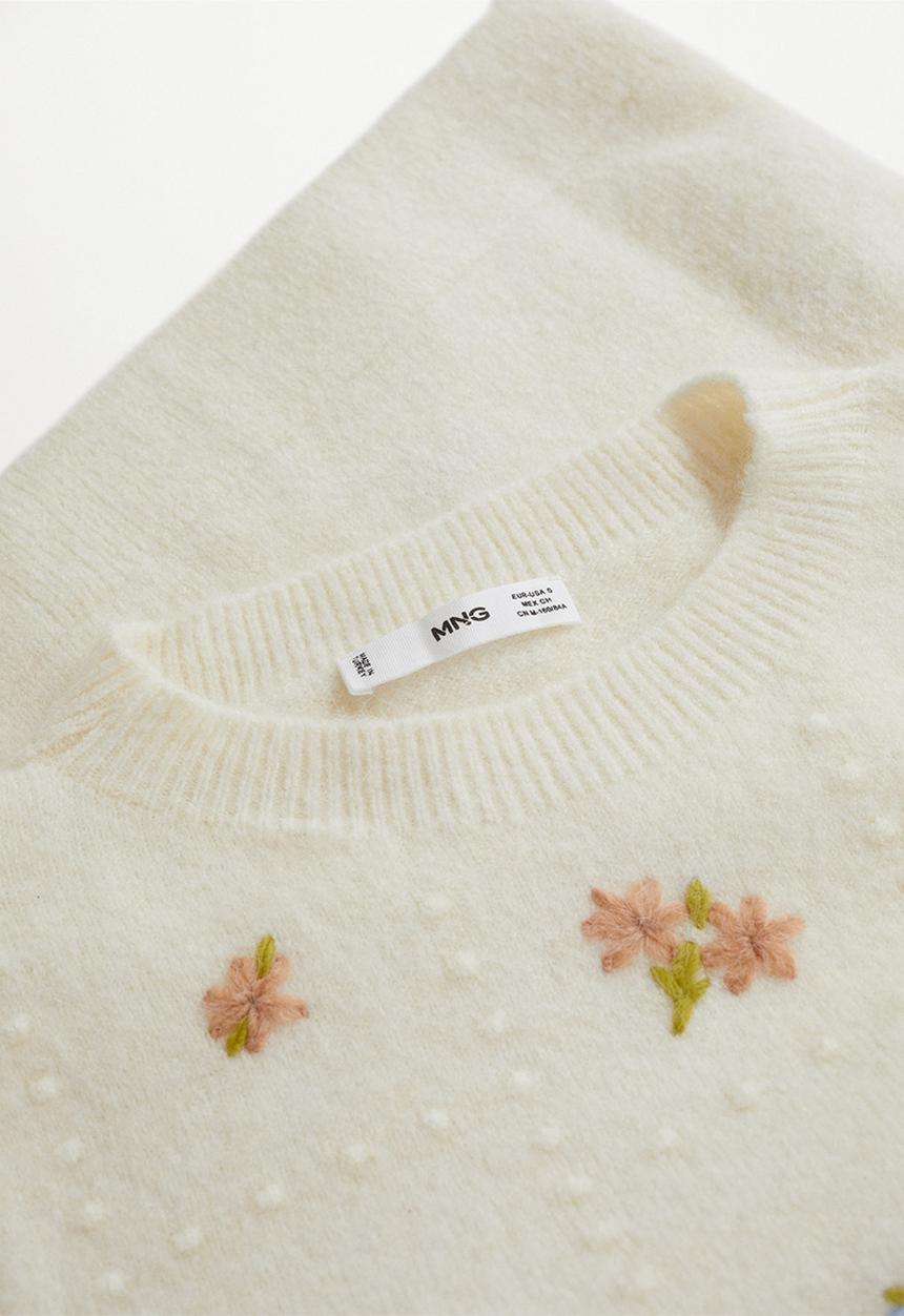 MANGO - Sweater spring - light beige