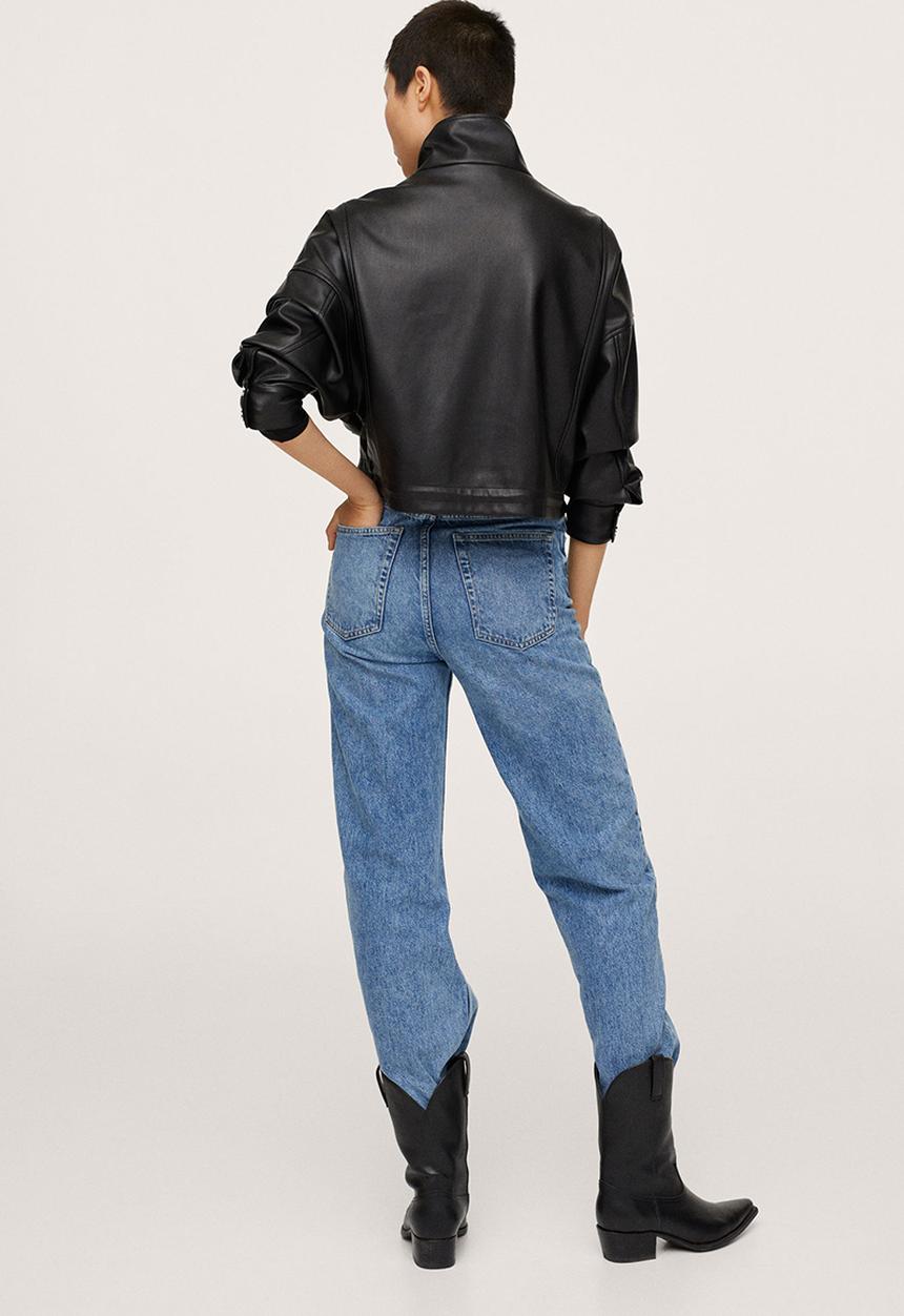 MANGO - Jacket bohemian - black