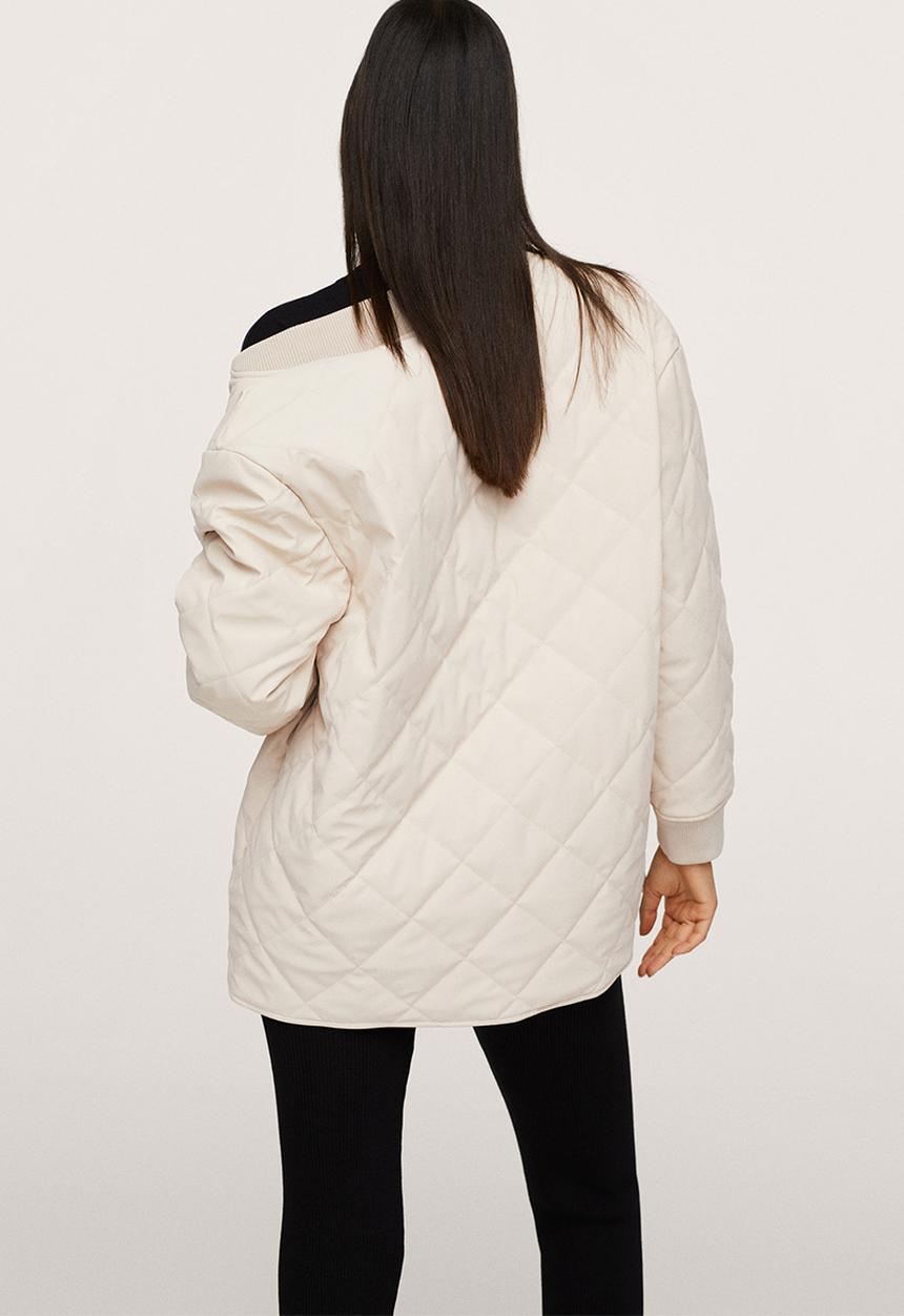 MANGO - Jacket mathilde - light beige