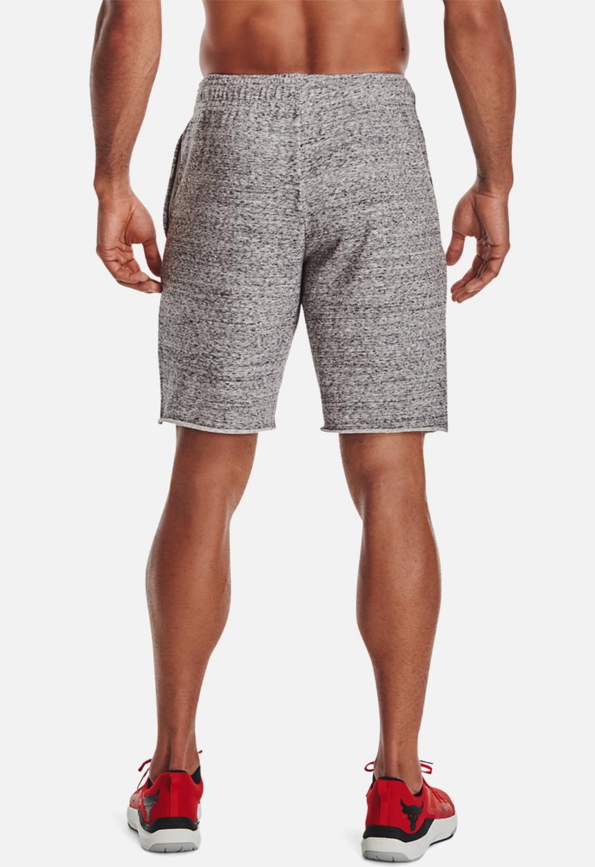 Under Armour - UA Project Rock Terry shorts - grey