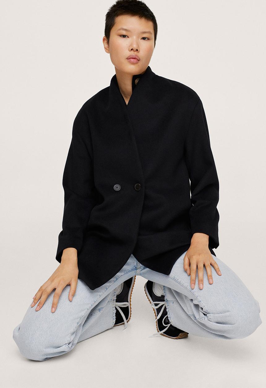 MANGO - Jacket gala - black