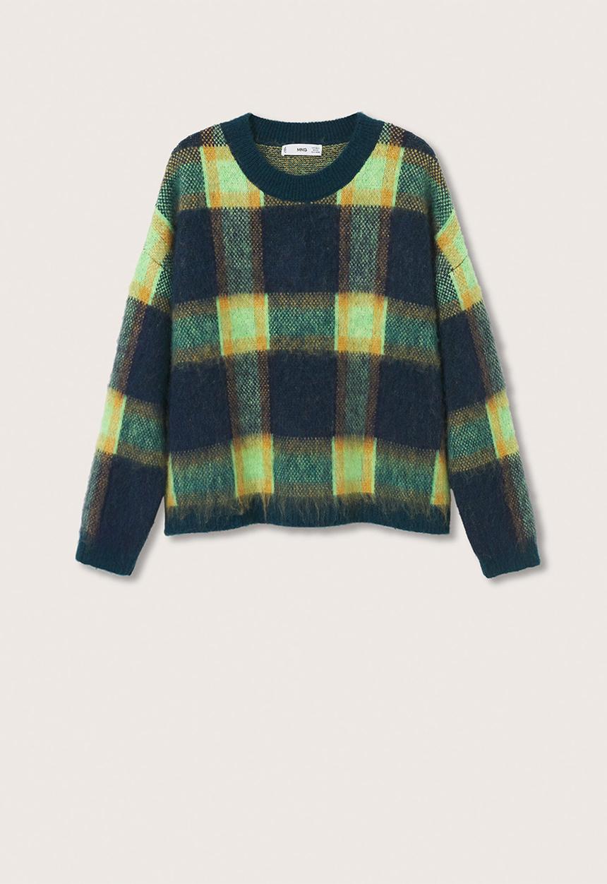 MANGO - Sweater cheecky - green