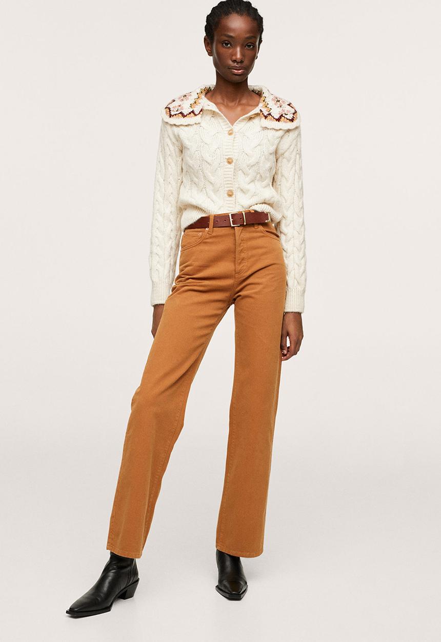 MANGO - Cardigan teodora - light beige