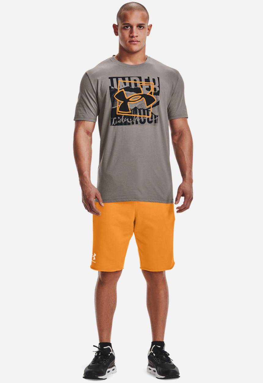 Under Armour - Ua boxed symbol outline short sleeve - dark grey