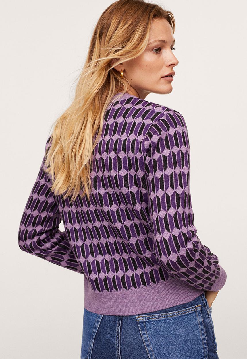 MANGO - Sweater alyssa - medium purple