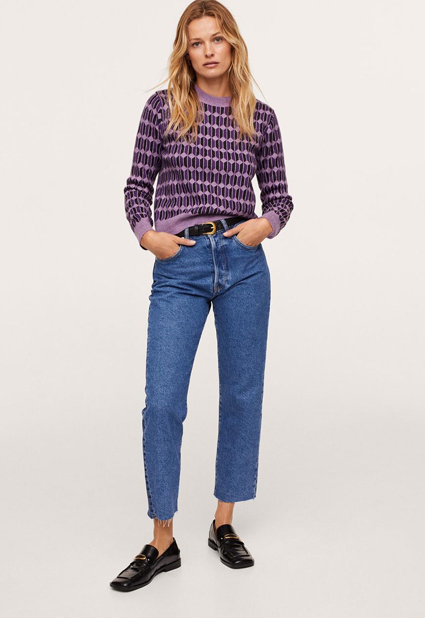 MANGO - Sweater alyssa - medium purple