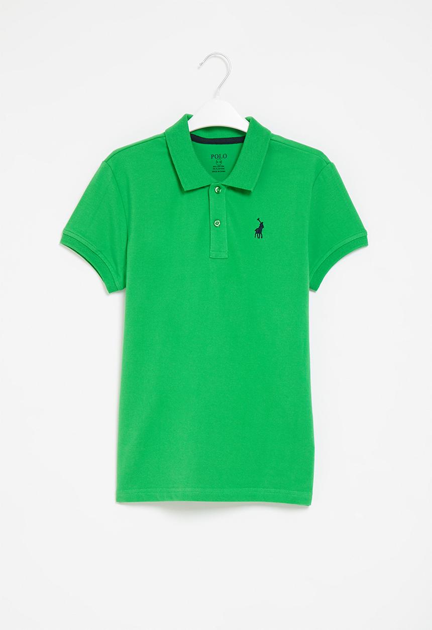 POLO - Boys austin ss golfer - green