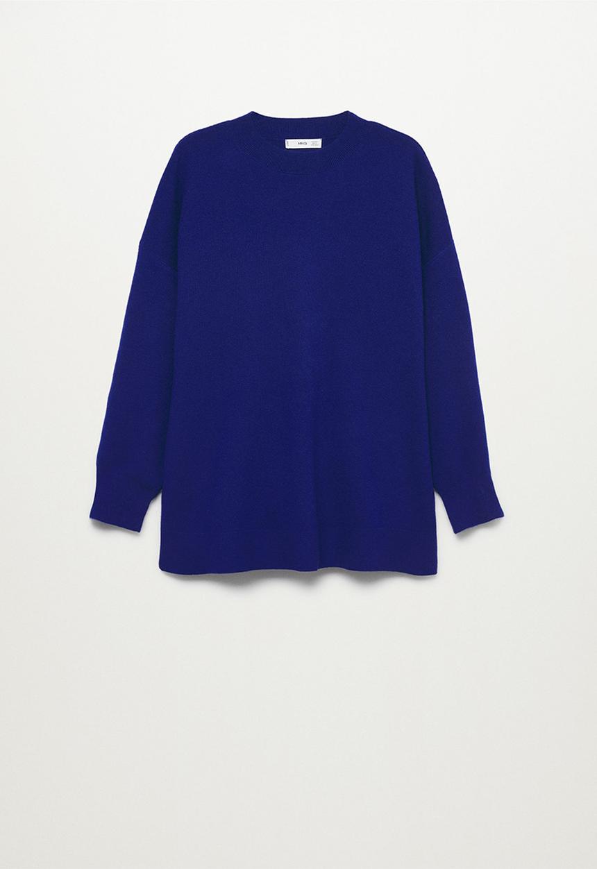MANGO - Sweater lotus - medium blue