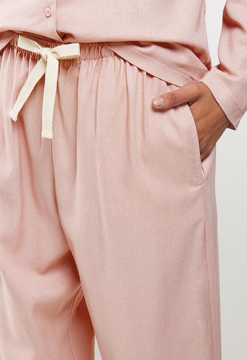 Superbalist - Sleep shirt & pants set - dusty pink
