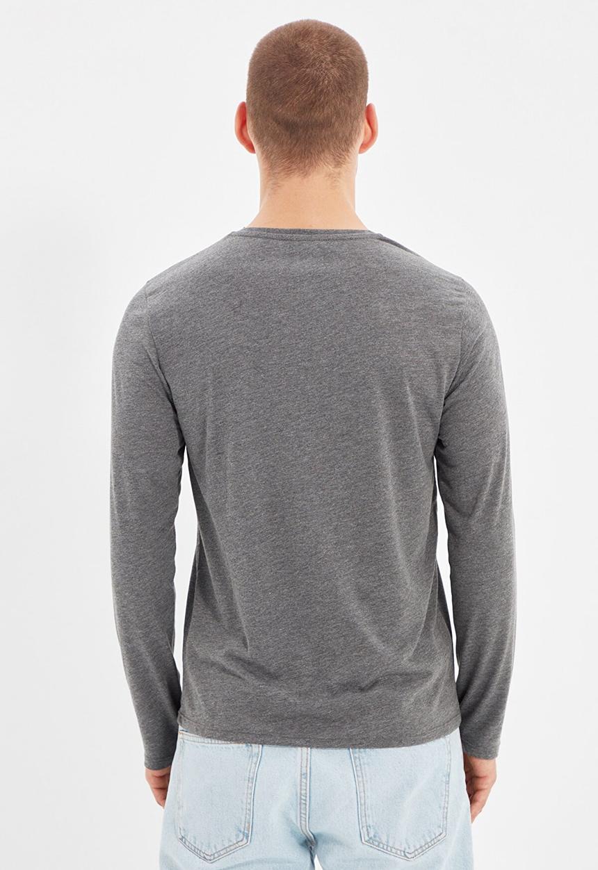 Trendyol - Lonzo long sleeve 2 pack tees - black & grey