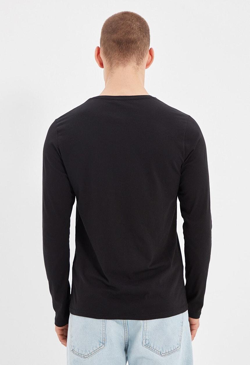 Trendyol - Lonzo long sleeve 2 pack tees - black & grey
