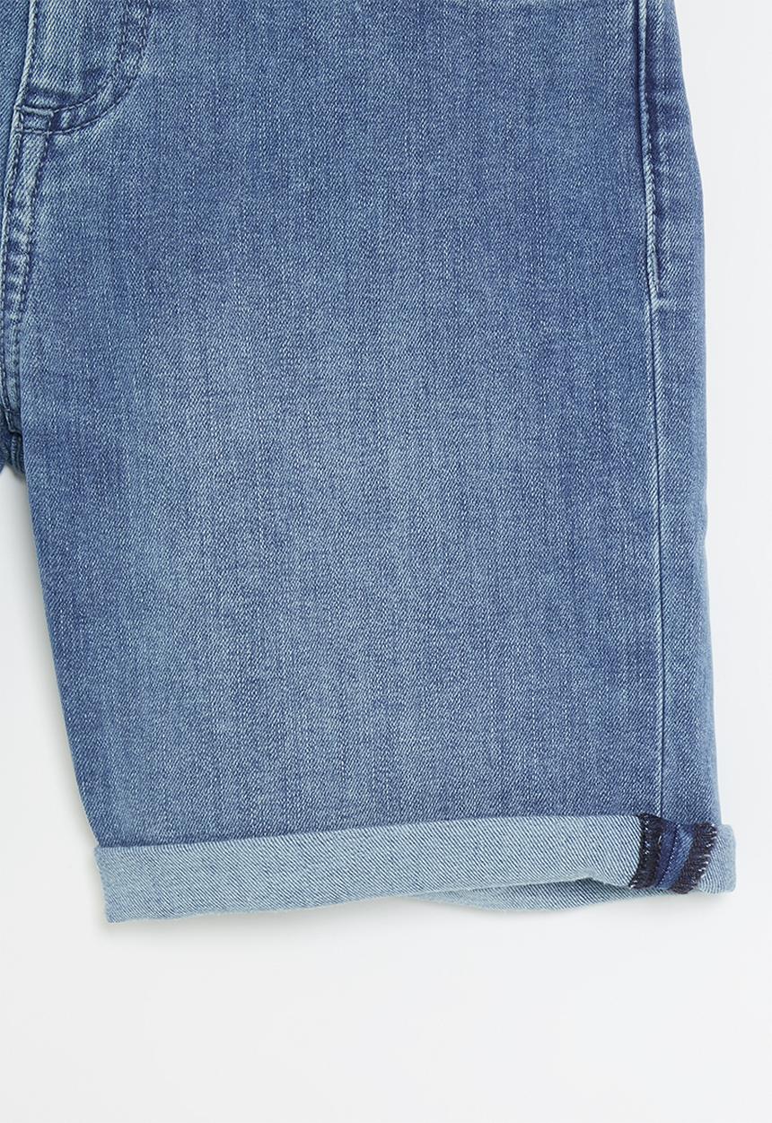 POLO - Girls pjc vivian denim short - light wash
