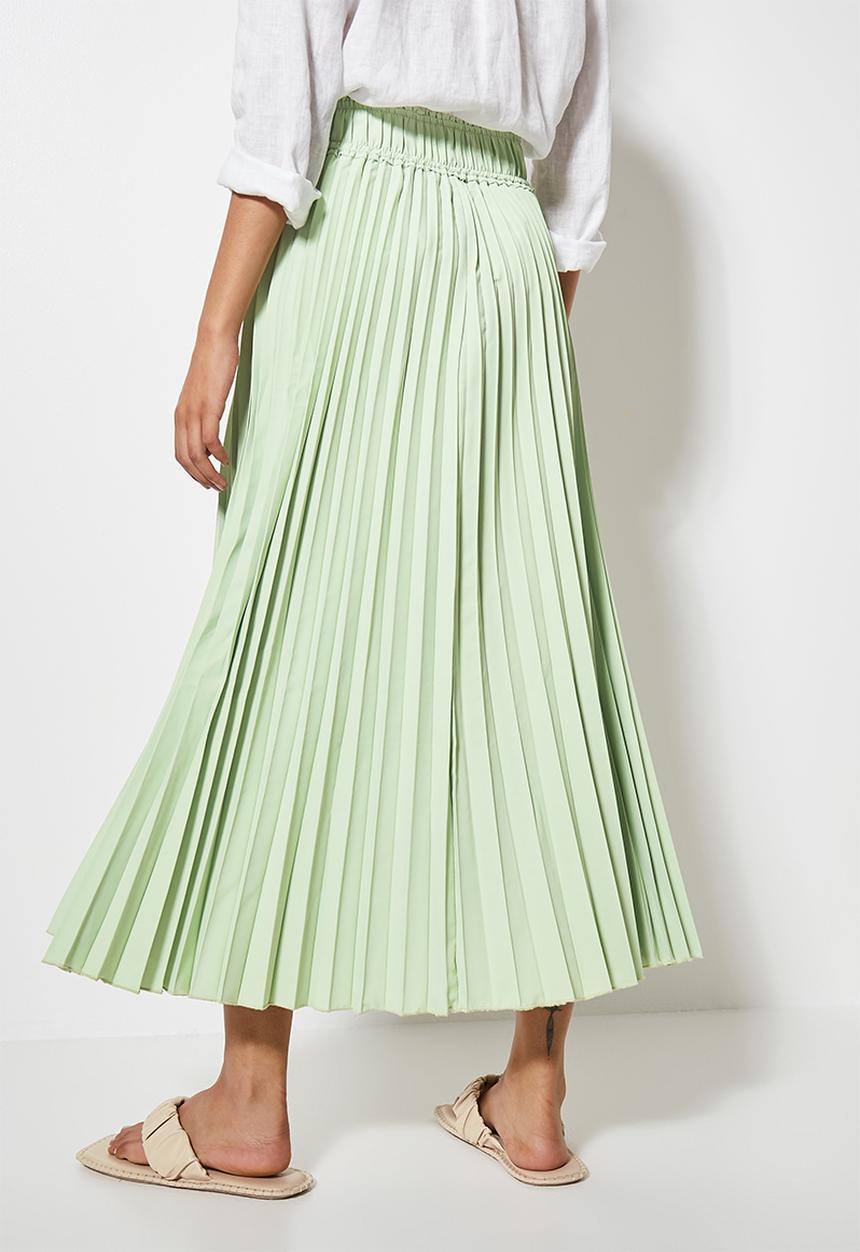 Superbalist - Maxi pleat skirt - mint