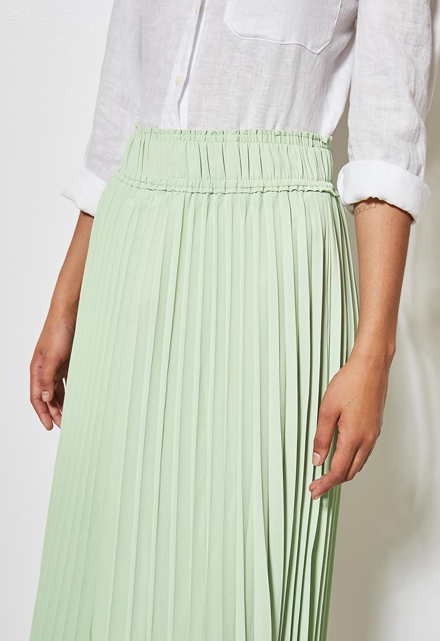 Superbalist - Maxi pleat skirt - mint