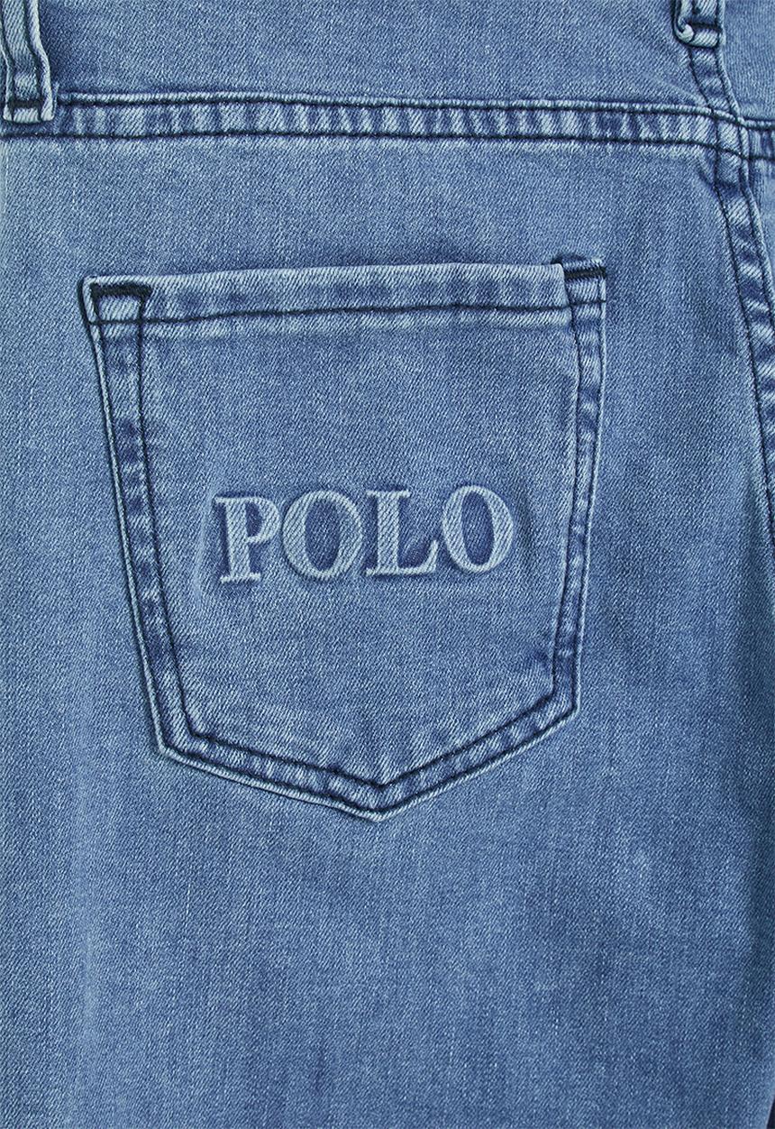 POLO - Boys pjc denis slim fit jean - light wash