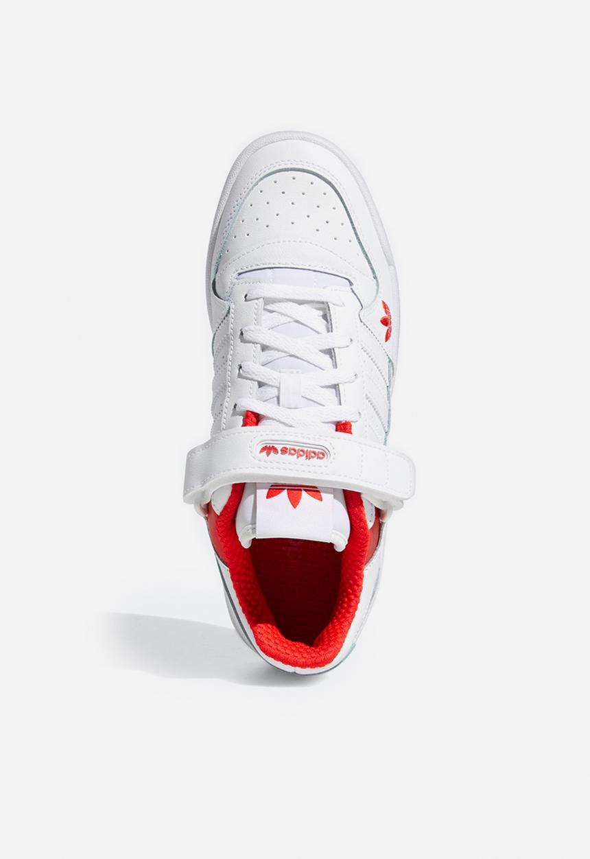 adidas Originals - Forum low - H01674 - ftwr white/red/ftwr white