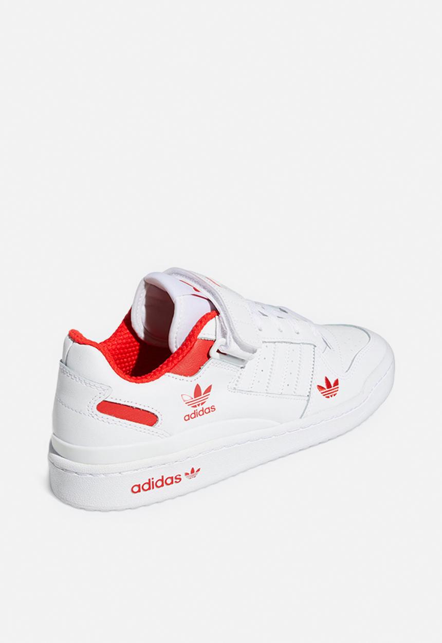 adidas Originals - Forum low - H01674 - ftwr white/red/ftwr white