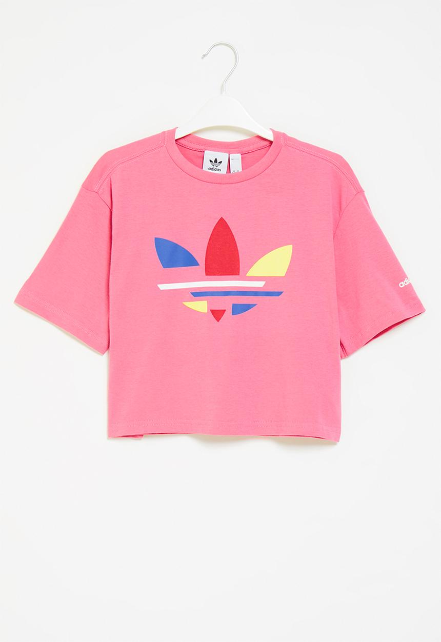 adidas Originals - Bold cropped tee y - rose tone