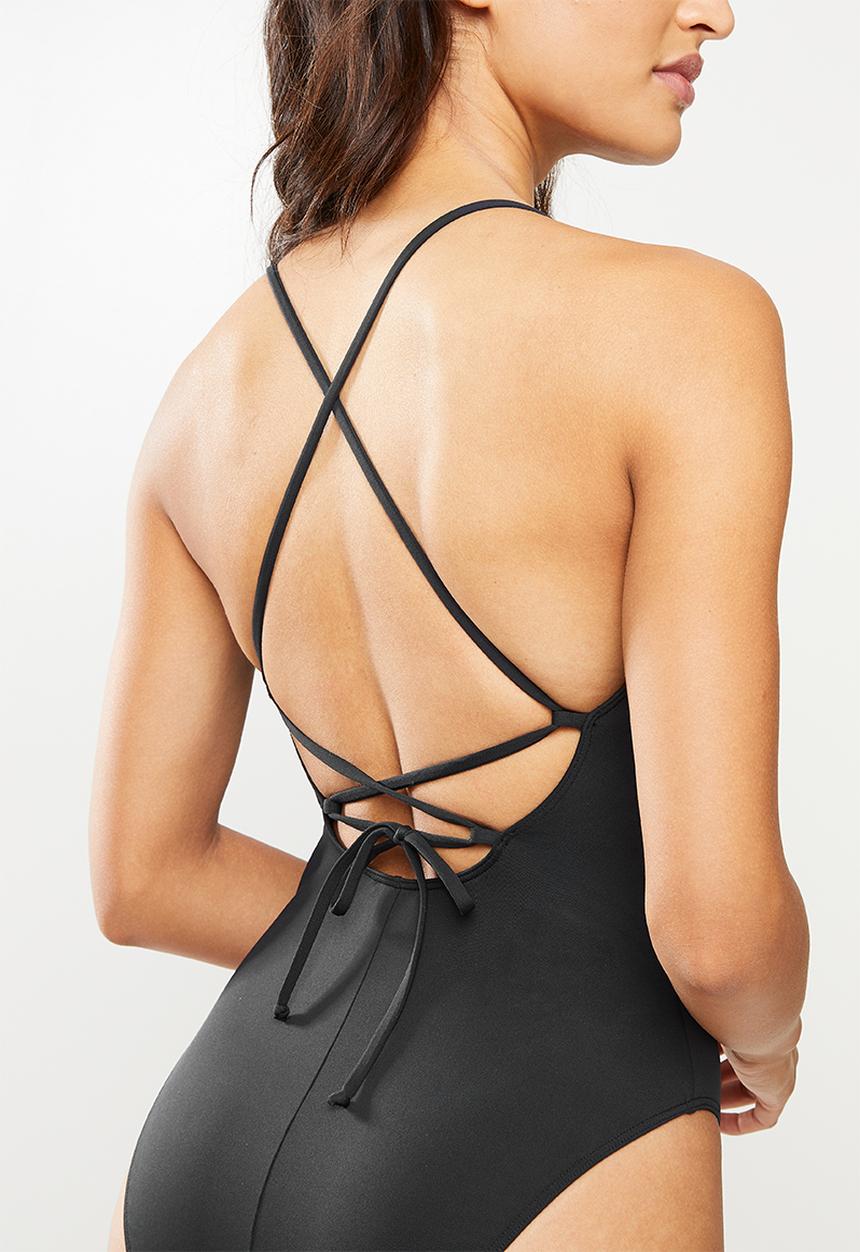 Roxy - Sd beach classics fashion one piece - black