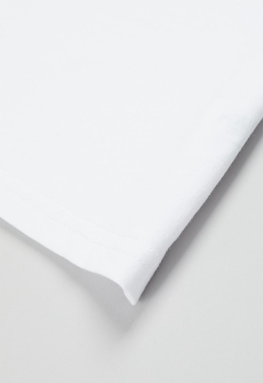POLO - Boys jeff numerical short sleeve tee - white