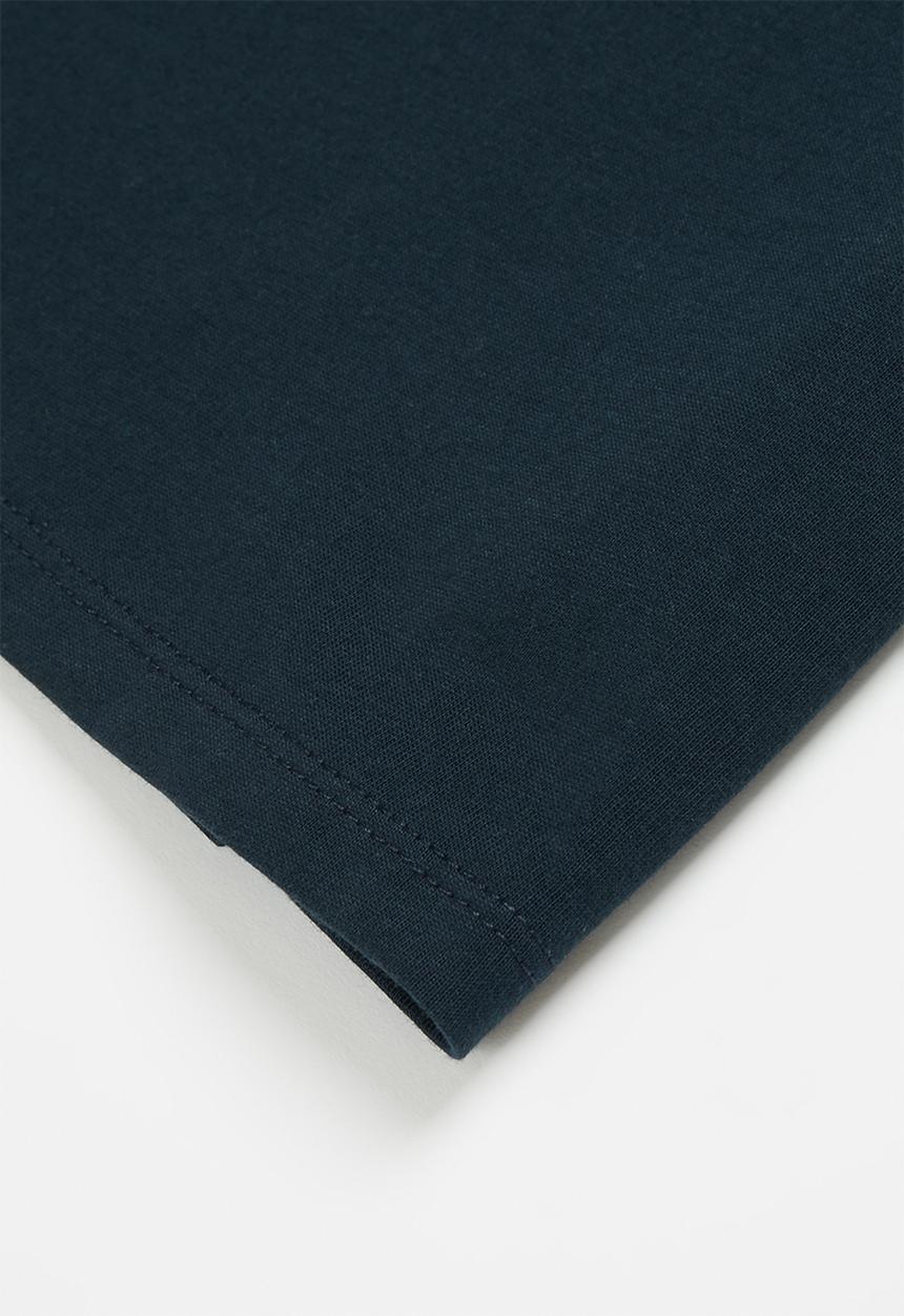 POLO - Girls chelsea embroidered tee - navy
