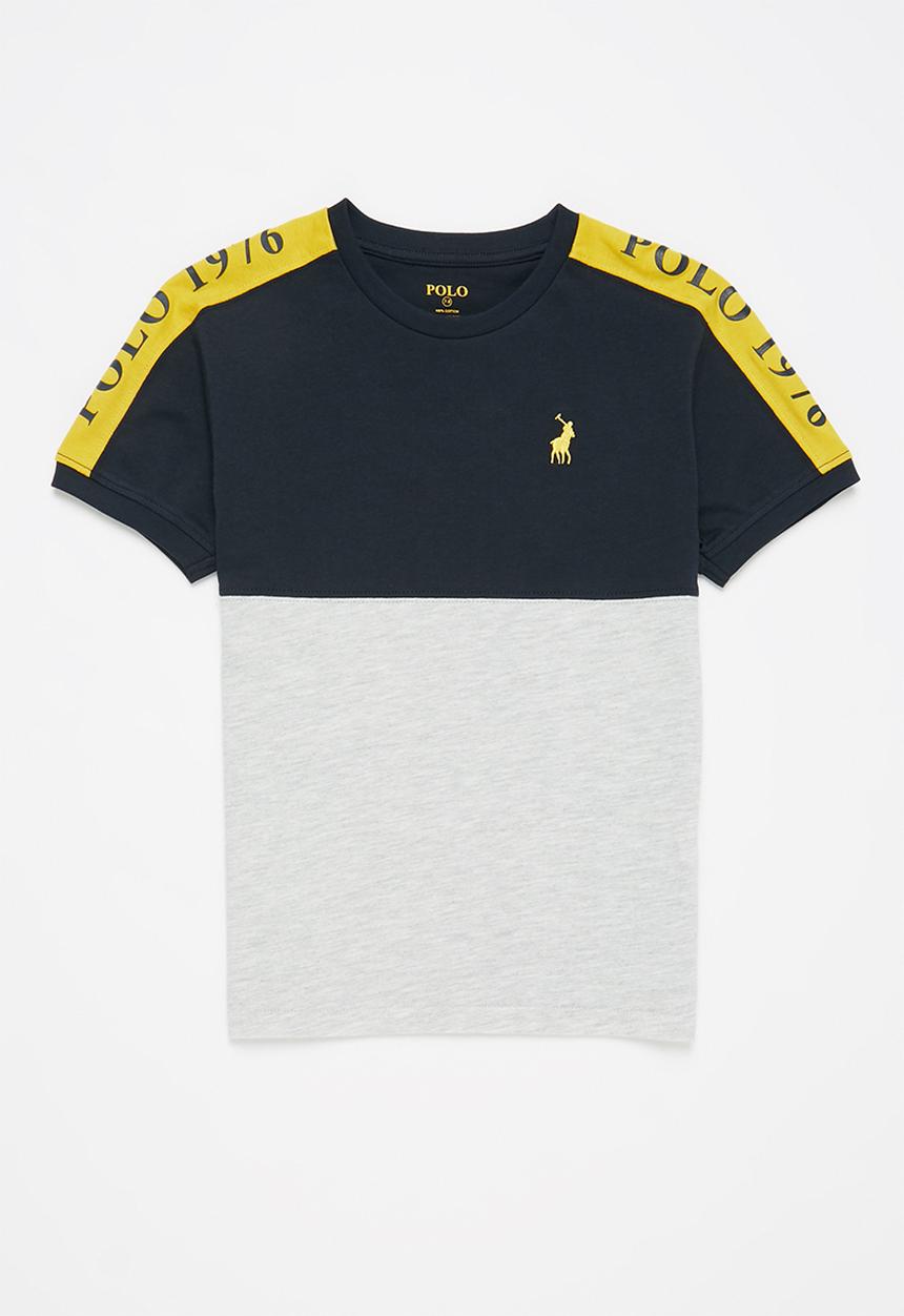 POLO - Boys tyler cut & sew tee - multi 