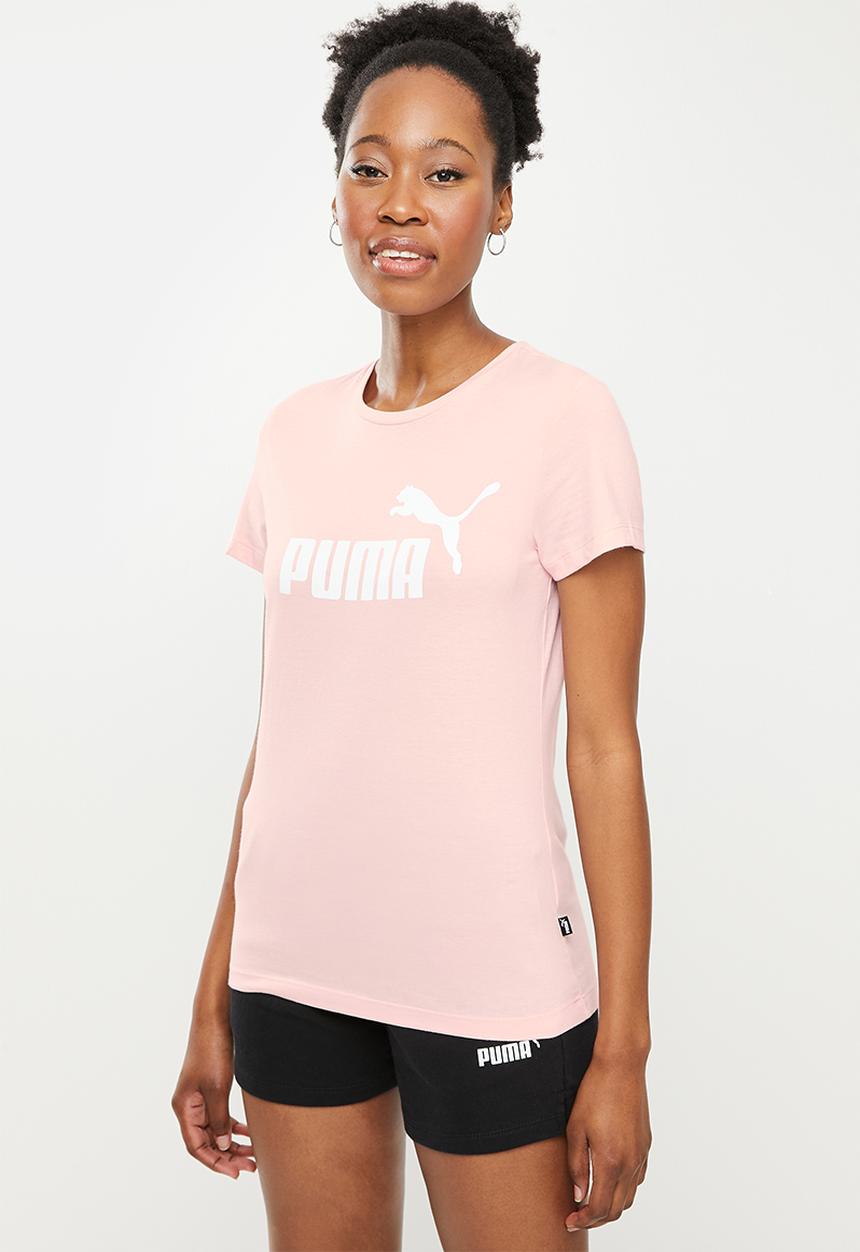 PUMA - Essential logo tee - lotus