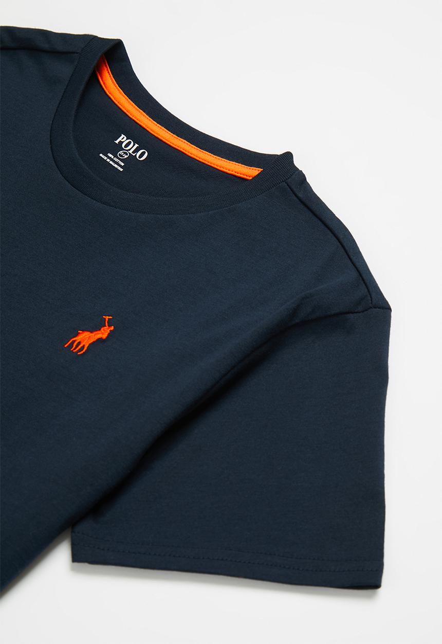 POLO - Boys ashton printed tee - navy