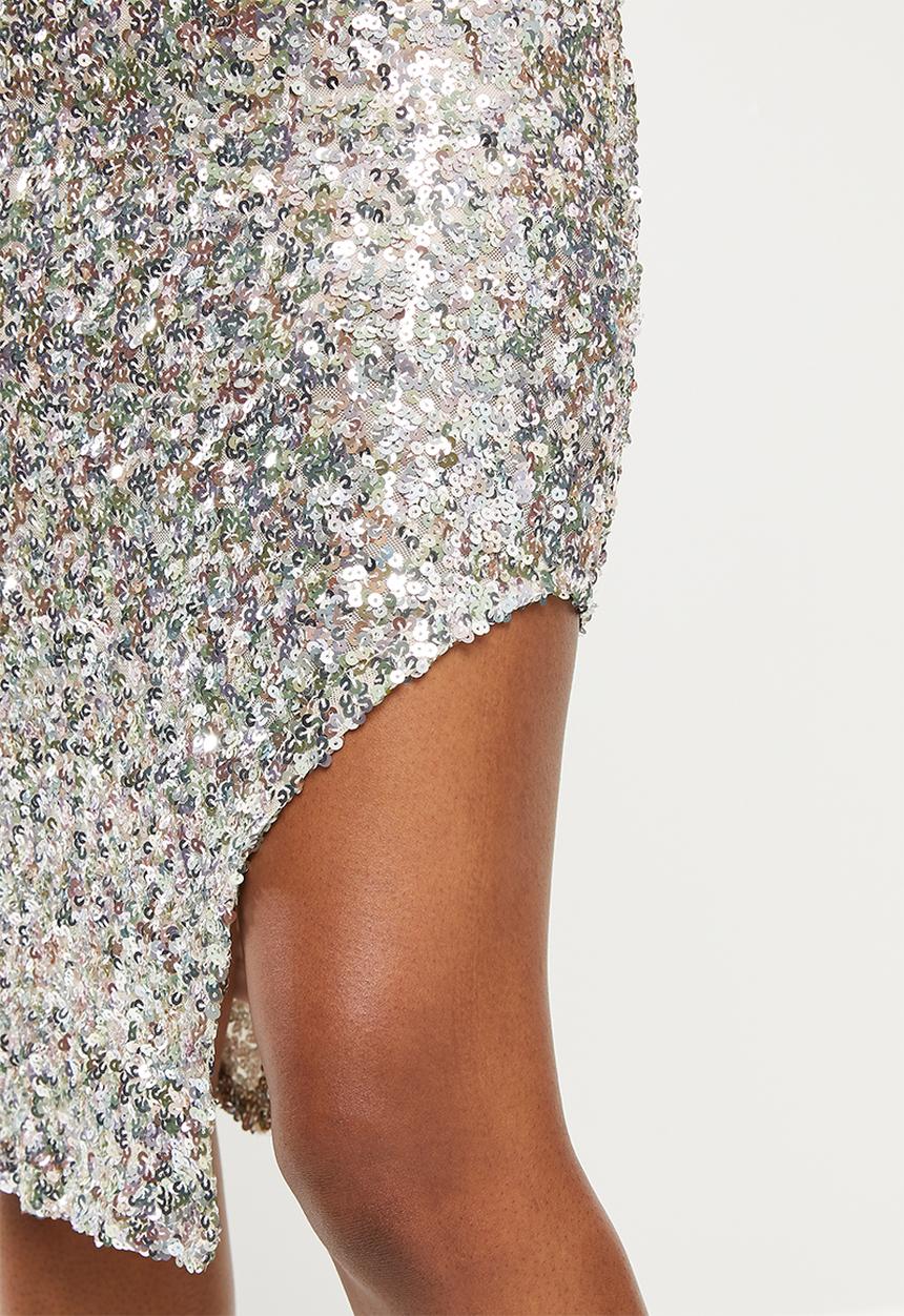 SISSY BOY - Sequin strappy midi - multi