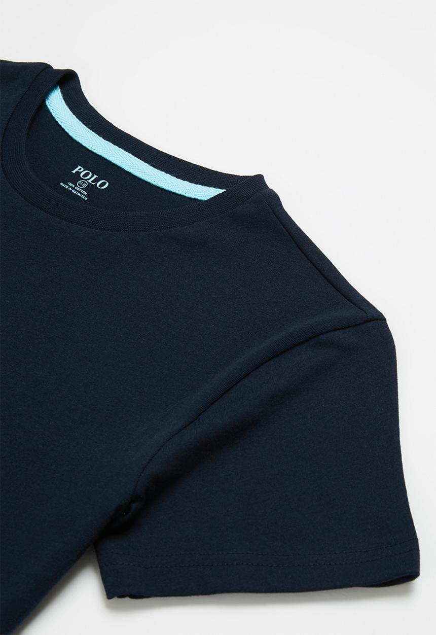 POLO - Boys corey printed tee - navy