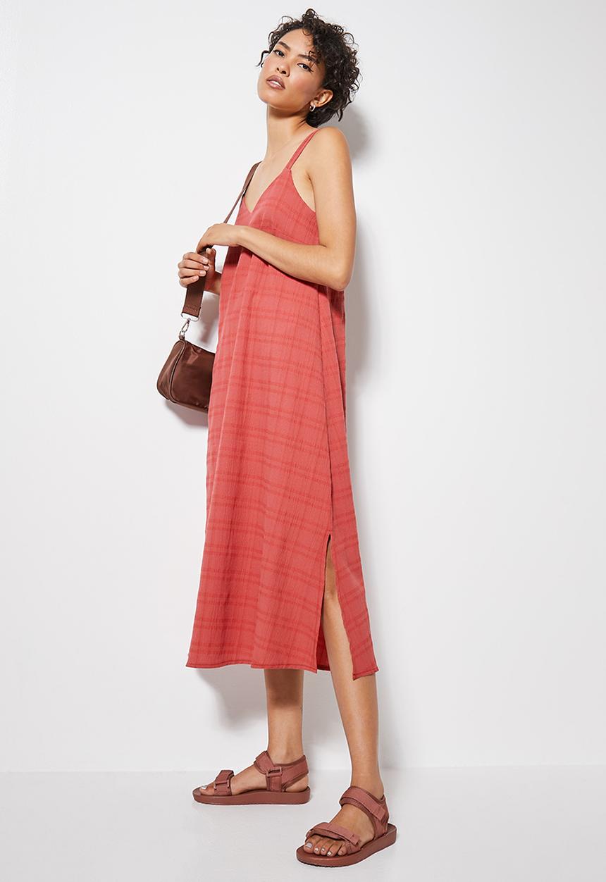 Superbalist - Midi sundress - rust