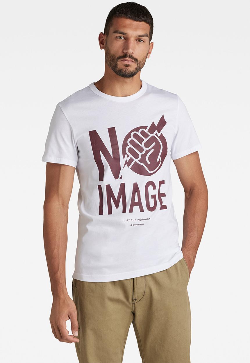 G-STAR - Graphic 12 r t s\s - white