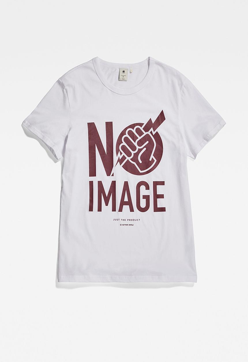 G-STAR - Graphic 12 r t s\s - white