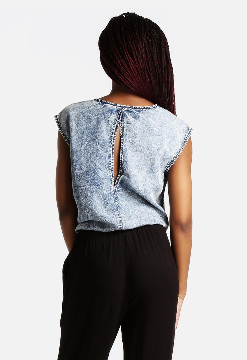 Vero Moda - Chic Denim Top