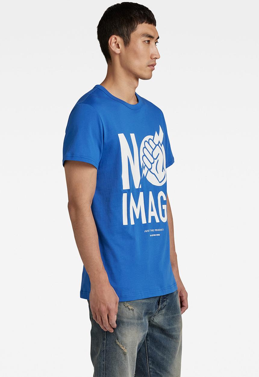 G-STAR - Graphic 12 r t s\s - lt nassau blue