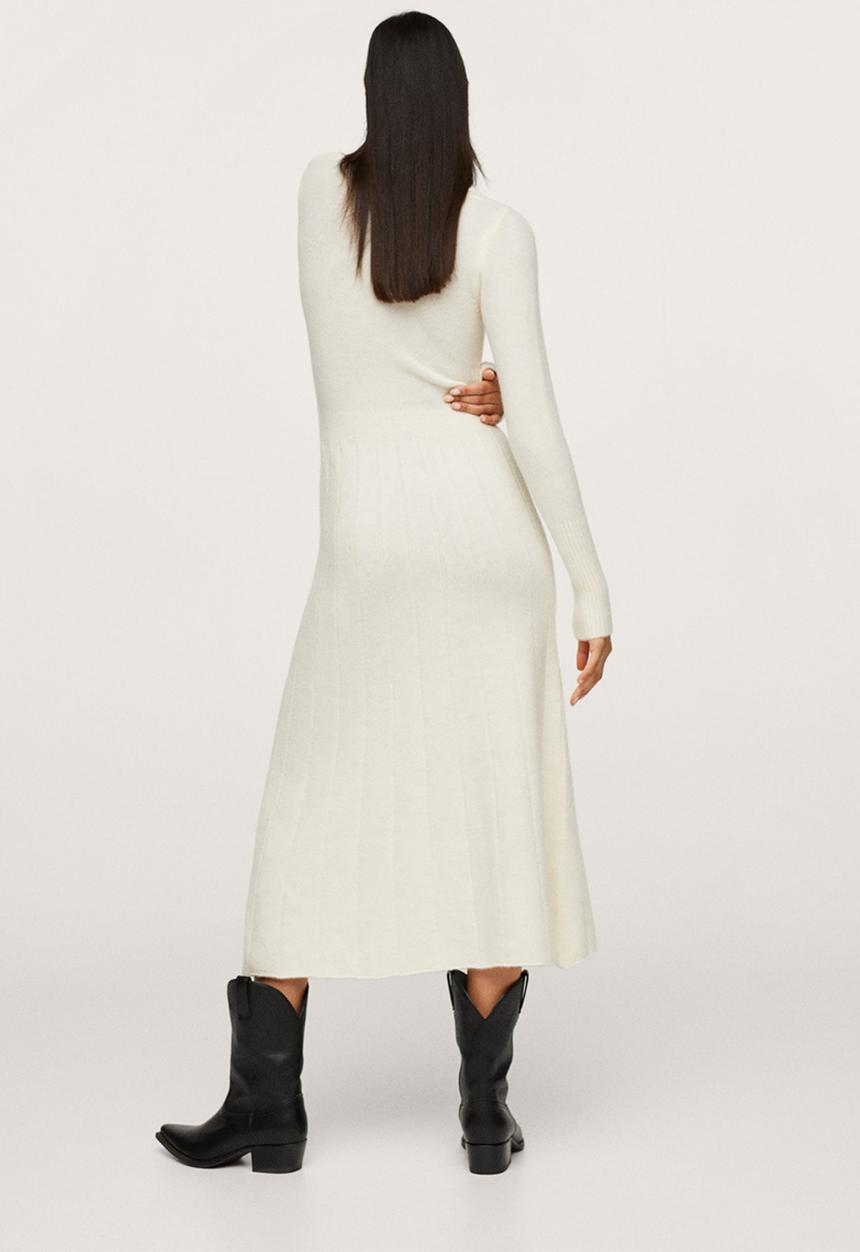 MANGO - Plus dress cloud - light beige
